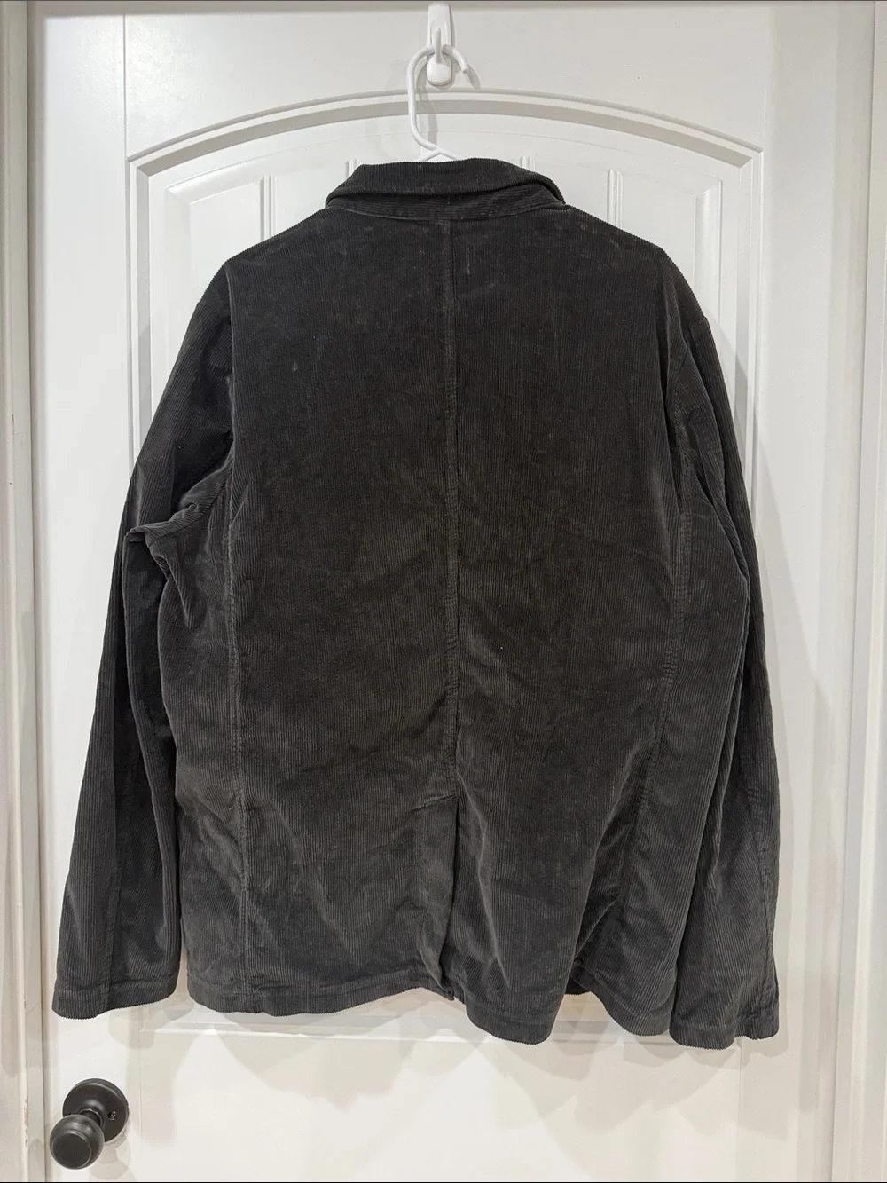 EUC Marine Layer Dark Gray Corduroy Sport Coat - Single-Button